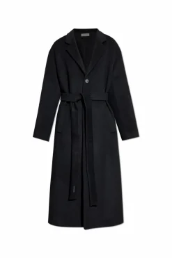 Fear Of God BLACK Wool coat