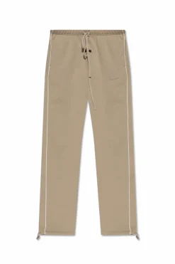 Fear Of God Essentials beige Sweatpants with side stripes
