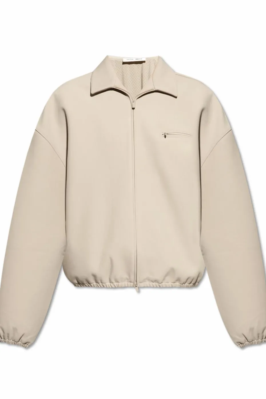 Fear Of God Essentials beige Jacket with collar