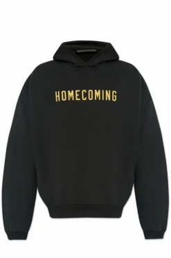 Fear Of God Essentials BLACK Printed sweatshirt