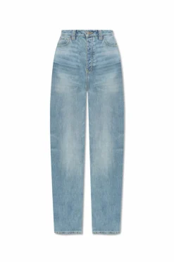 Fear Of God Essentials BLUE Jeans with logo
