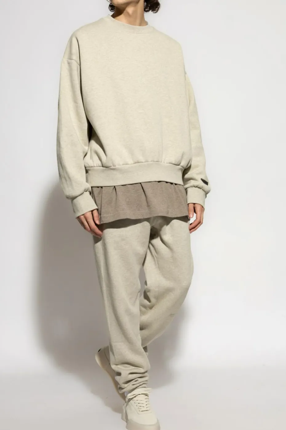 Fear Of God Essentials cream Sweatpants