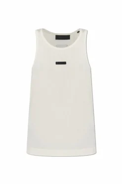 Fear Of God Essentials cream Top with Logo