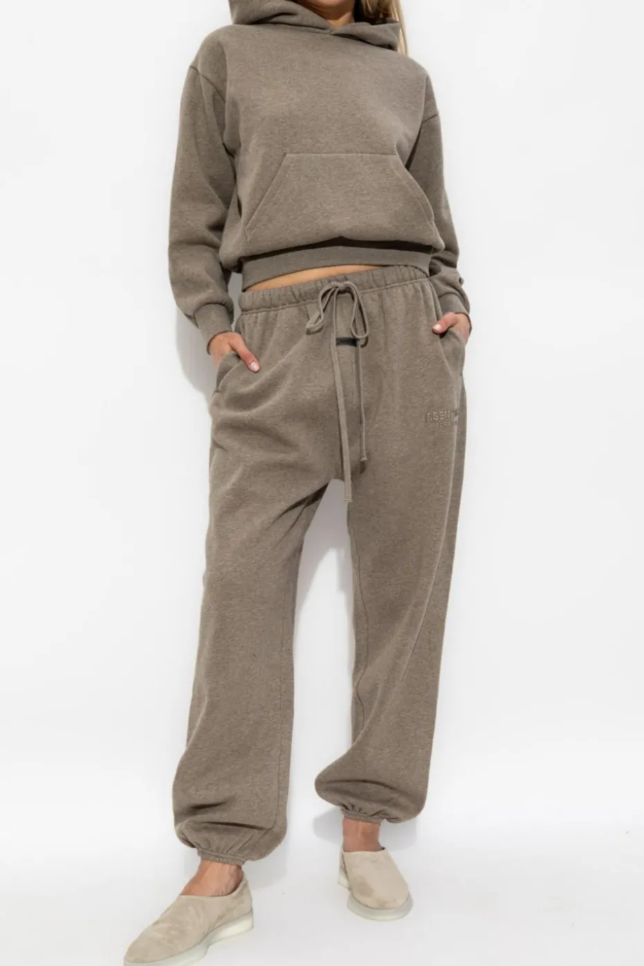 Fear Of God Essentials GREY Sweatshirt with logo