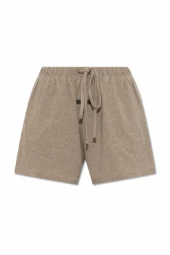 Fear Of God Essentials GREY High-waisted shorts