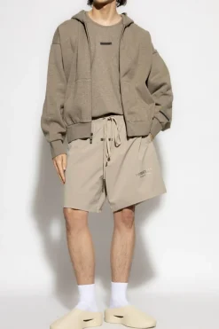 Fear Of God Essentials GREY T-shirt with logo