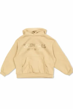 Fear Of God Essentials Kids beige Sweatshirt with logo