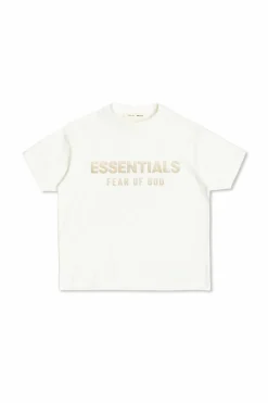 Fear Of God Essentials Kids WHITE T-shirt with logo