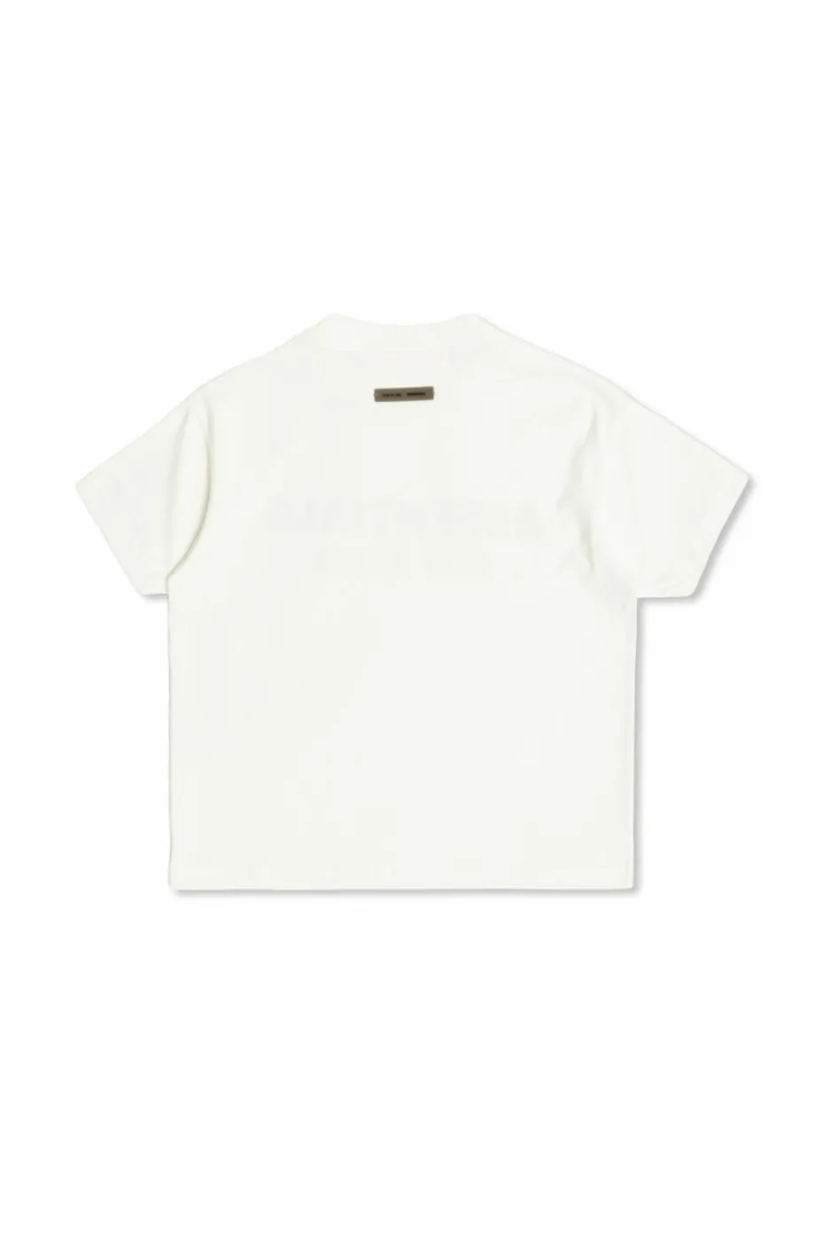 Fear Of God Essentials Kids WHITE T-shirt with logo