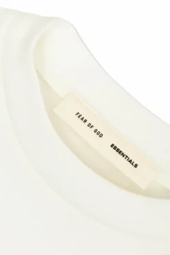 Fear Of God Essentials Kids WHITE T-shirt with logo
