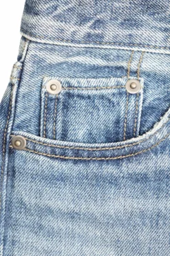 Fear Of God Essentials Kids BLUE Straight-leg jeans