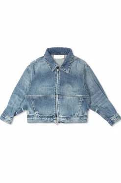 Fear Of God Essentials Kids BLUE Denim jacket