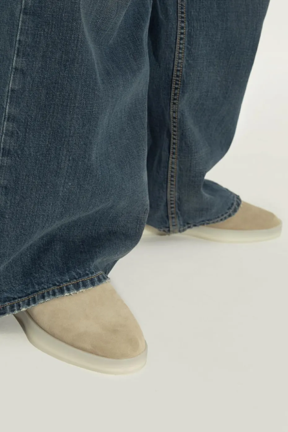 Fear Of God GREY Leather shoes