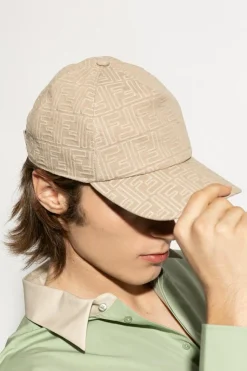 Fendi beige Baseball cap