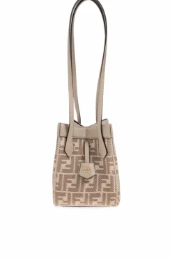 Fendi beige Handbag Origami Mini