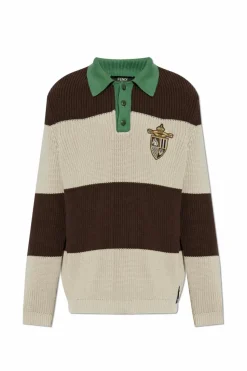 Fendi beige Polo sweater