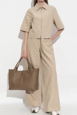 Fendi beige Shirt with monogram