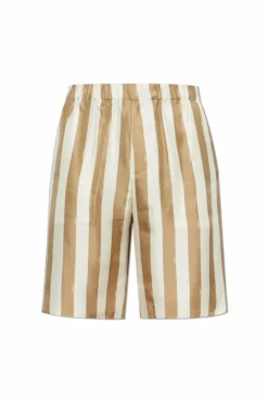 Fendi beige Silk shorts