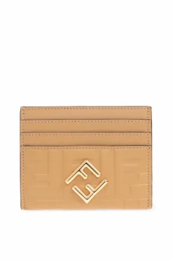 Fendi beige Wallet with logo