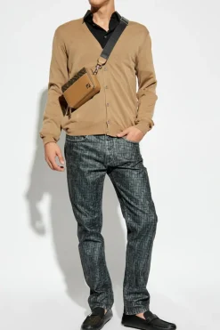 Fendi beige Wool Cardigan