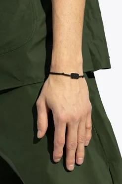 Fendi BLACK Bracelet with logo