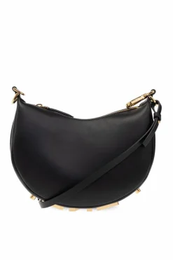 Fendi BLACK 'Fendigraphy Mini’ shoulder bag