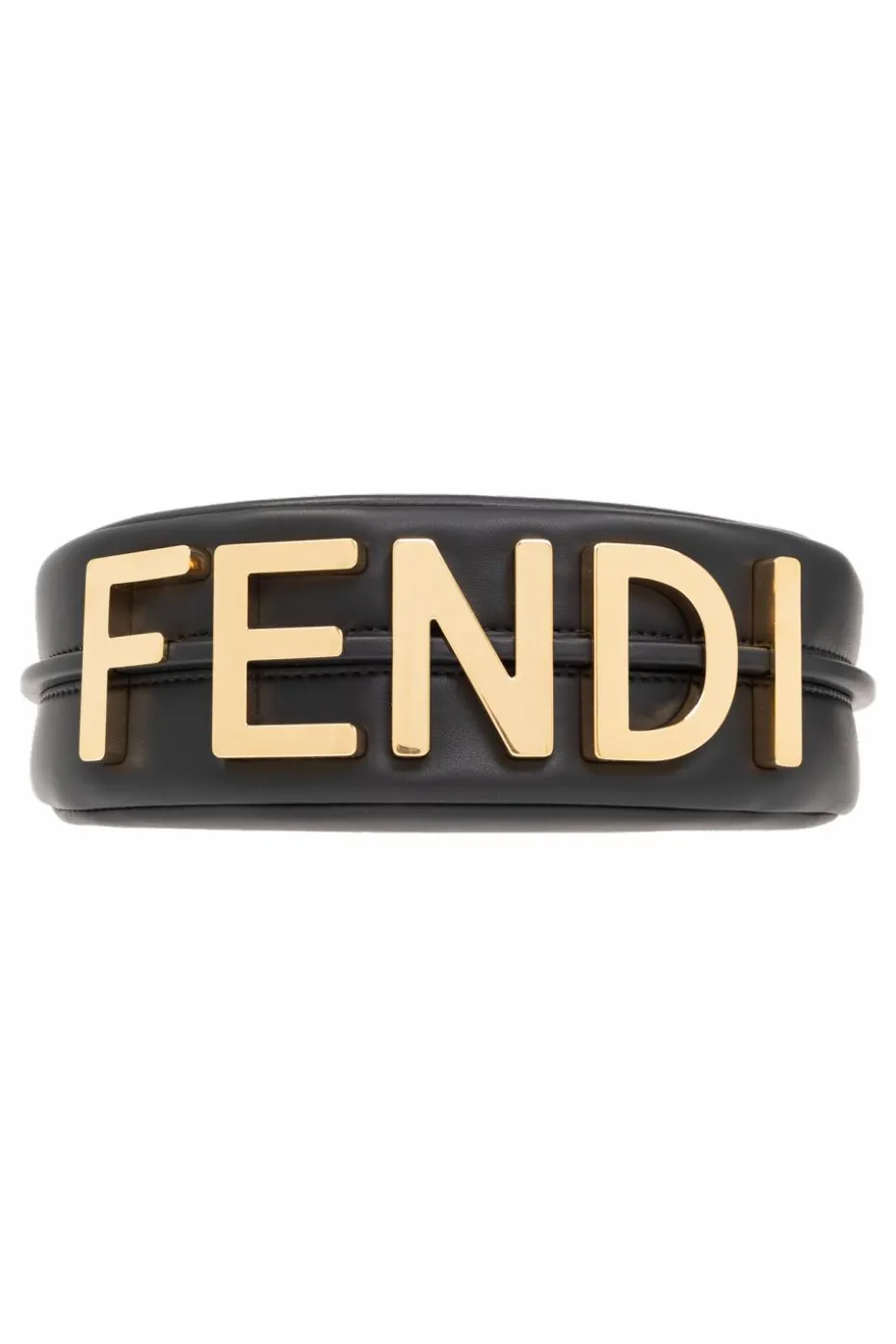 Fendi BLACK 'Fendigraphy Mini’ shoulder bag
