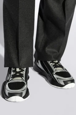 Fendi BLACK Flow sneakers