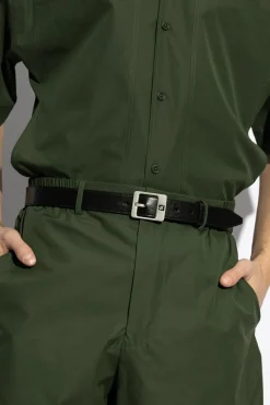 Fendi BLACK Leather belt