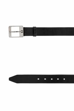 Fendi BLACK Leather belt