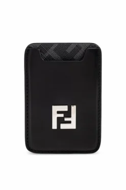 Fendi BLACK MagSafe card case
