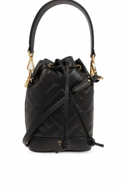 Fendi BLACK ‘Mon Tresor Mini’ shoulder bag
