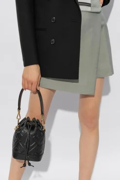 Fendi BLACK ‘Mon Tresor Mini’ shoulder bag