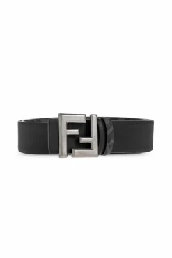 Fendi BLACK Reversible belt
