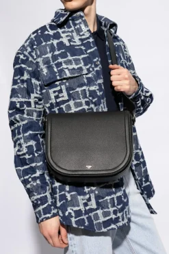Fendi BLACK ‘Roma Chiodo’ shoulder bag