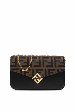 Fendi BLACK Shoulder bag with monogram