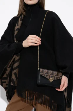 Fendi BLACK Shoulder bag with monogram