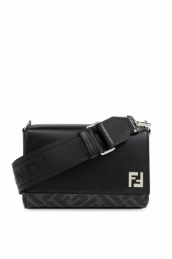 Fendi BLACK Shoulder bag Squared