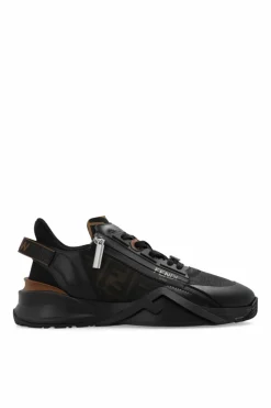 Fendi BLACK Sneakers with logo