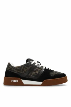 Fendi BLACK Sneakers with logo