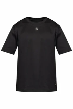 Fendi BLACK T-shirt with logo