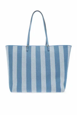 Fendi BLUE Bag Roll Large type shopper