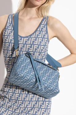 Fendi BLUE Handbag By The Way Soft Medium