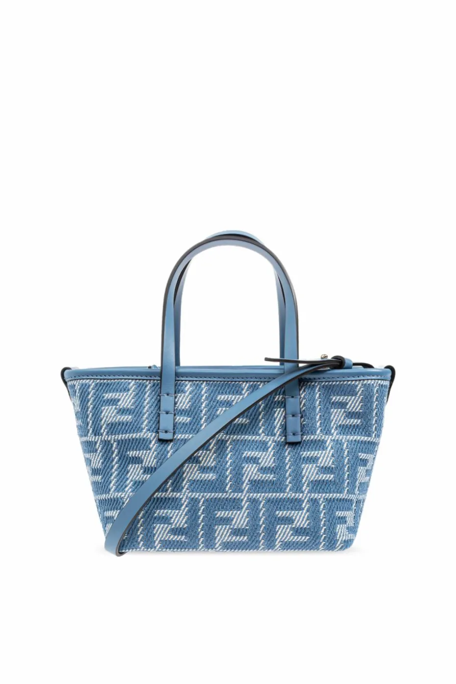 Fendi BLUE Handbag Roll Mini