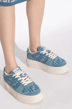Fendi BLUE Sneakers Match
