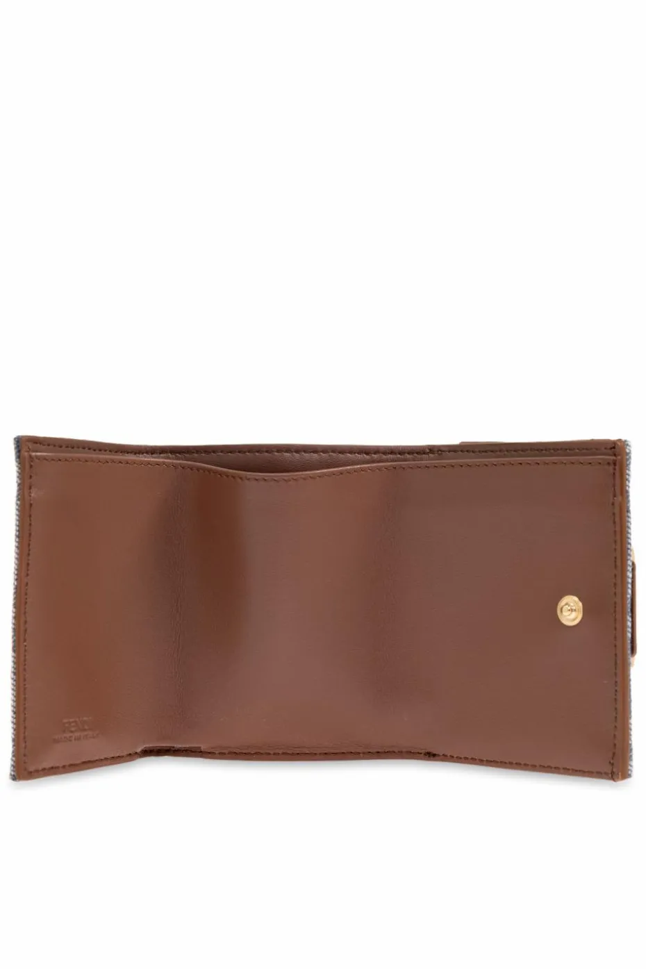 Fendi BLUE Wallet with a logo