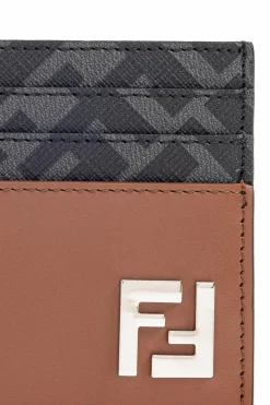 Fendi BROWN Card case