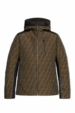 Fendi BROWN Down jacket