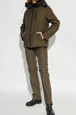 Fendi BROWN Down jacket