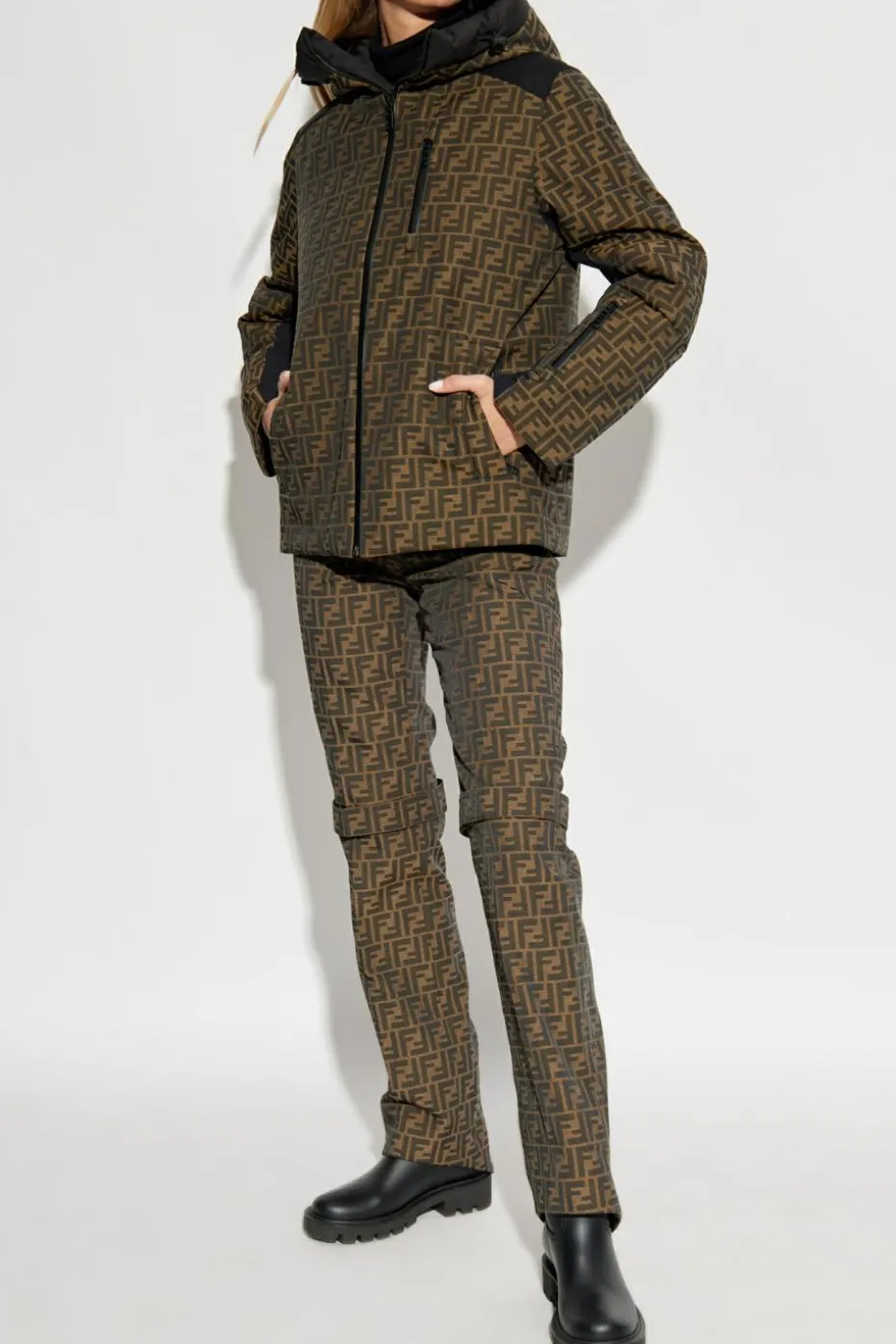 Fendi BROWN Down jacket